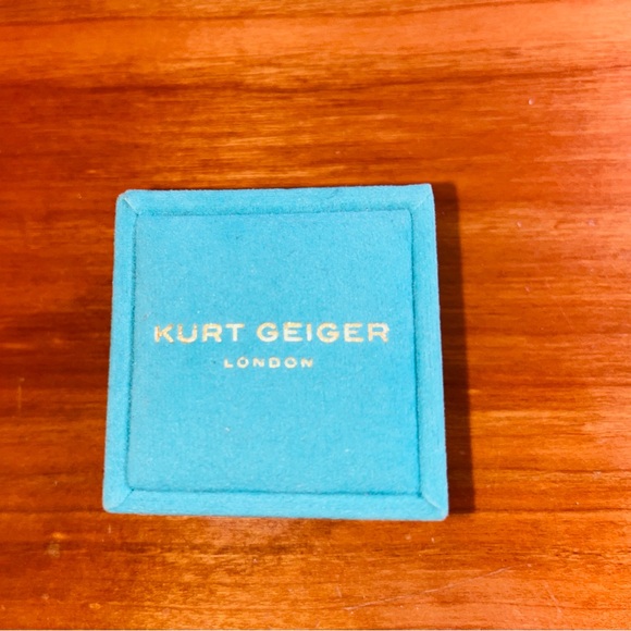 New in Box Kurt Geiger London Gemstone Eternity Ring 8 - Picture 2 of 4